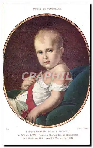 Familles Royales - Royal family - Roi de Rome - Napoleon II - Musee de Versaille - Ansichtskarte AK