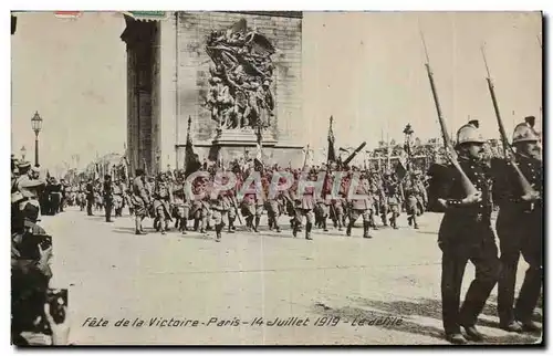 Paris - 8 - Fete de la Victoire - 14 Juillet 1919 - le defile Arc de Triomphe - Cartes postales