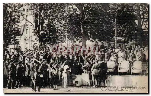 Paris - Fetes de la Victoire - 14 Juillet 1919 - Militaria - La Tribune - Ansichtskarte AK