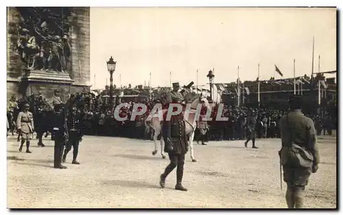 Ansichtskarte AK Militaria Paris Les fetes de la victoire 14 juillet 1919 Marechal Petain