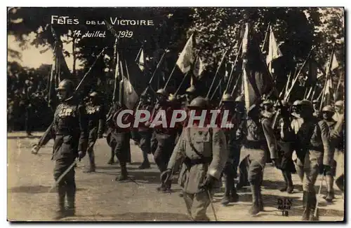 Ansichtskarte AK Militaria Paris Fetes de la victoire 14 juillet 1919