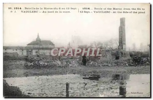 Ansichtskarte AK Militaria Vauclerc Au bord de la mare