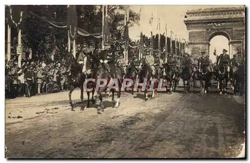 Ansichtskarte AK Militaria Paris Fetes de la Victoire 14 juillet 1919 Arc de Triomphe