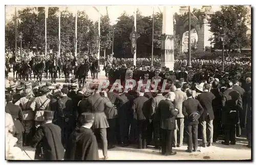 Ansichtskarte AK Militaria Paris Fetes de la Victoire 14 juillet 1919 Le salut du conseil municipal aux Marechaux