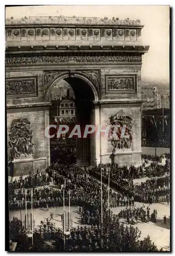 Ansichtskarte AK Militaria Defile de la victoire Paris 14 juillet 1919 Arc de Triomphe