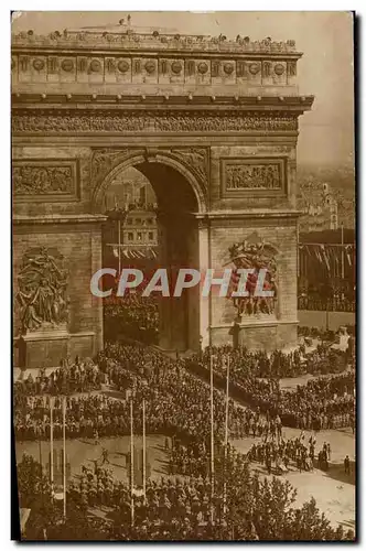 Ansichtskarte AK Militaria Les fetes de la victoire 14 juillet 1919 Arc de Triomphe