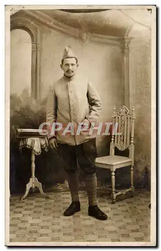 CARTE PHOTO Militaria Soldat