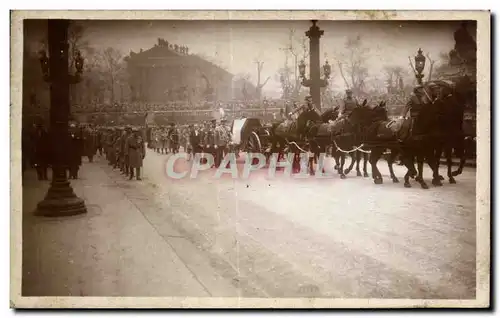 Ansichtskarte AK Militaria Funerailles du Marechal Foch 26 mars 1929 Place de la Concorde