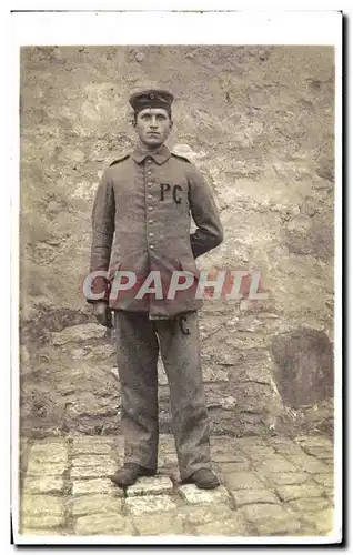 CARTE PHOTO Militaria Guerre de 1914 Soldat