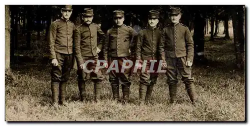 CARTE PHOTO Militaria Soldats Mailly le Camp