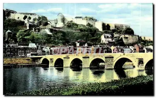 Cartes postales Belgique Namur Pont et citadelle