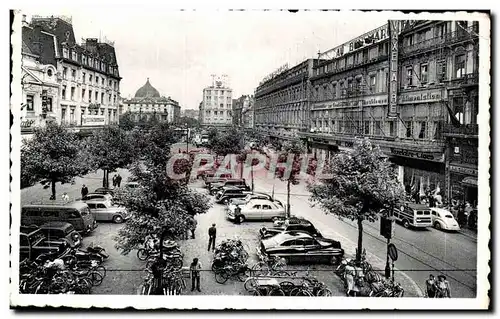 Moderne Karte Belgique Liege Place et Marechal Foch