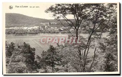 Cartes postales Belgique Han sur Lesse Un joli coin