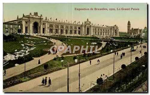 Ansichtskarte AK Belgique Bruxelles Exposition 1910 Le grand palais