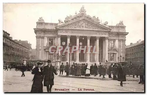 Ansichtskarte AK Belgique Bruxelles La Bourse