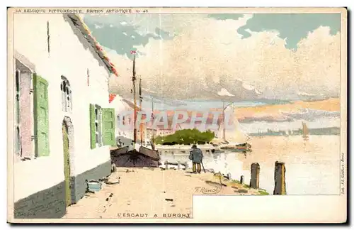 Cartes postales Belgique L Escaut a Burghi