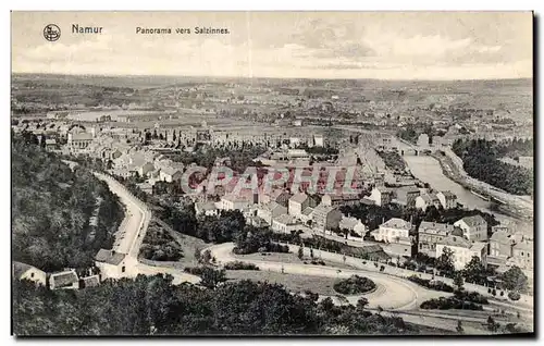 Cartes postales Belgique Namur Panorama vers Salzinnes
