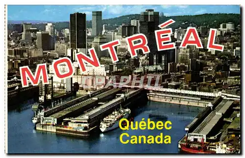 Cartes postales moderne Canada Montreal Quebec Port Monteal