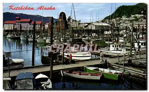 Moderne Karte Etats Unis Alaska Ketchikan
