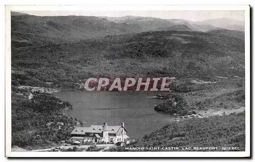 Cartes postales Manoir Saint Castin Lac Beauport Quebec