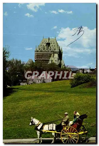 Cartes postales Sightseeing in Quebec City by &#34caleche&#34 Quebec P Q Canada