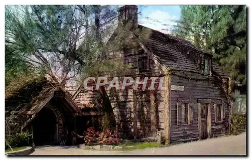 Cartes postales Oldest Wooden Schoolhouse in Oldest City St Augustine Florida