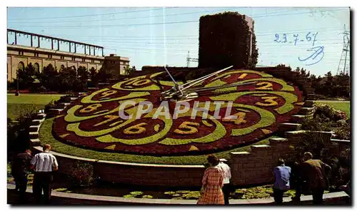 Ansichtskarte AK The Hydro Floral Clock Niagara Falls Canada