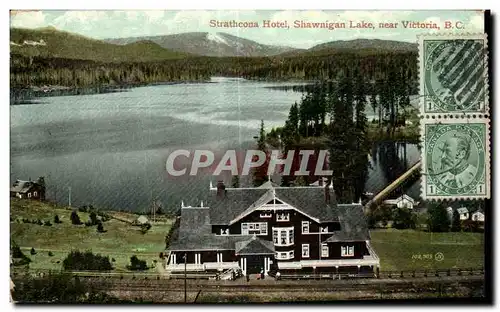 Cartes postales Strathcona Hotel Shawnigan Lake near Victoria B C