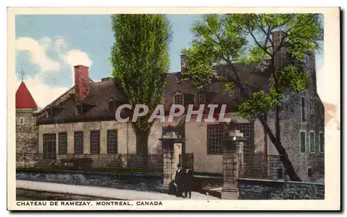 Cartes postales Chateau De Ramezay Montreal Canada