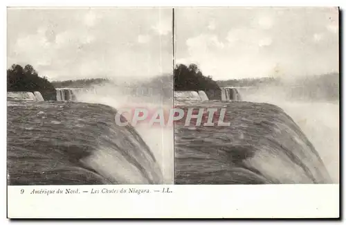 Cartes postales Amerique du Nort Les Chutes du Niagara