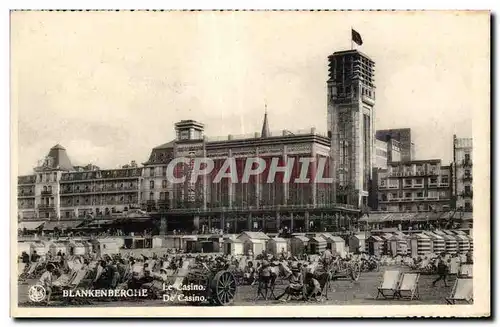 Cartes postales Blankenberghe Le Casino