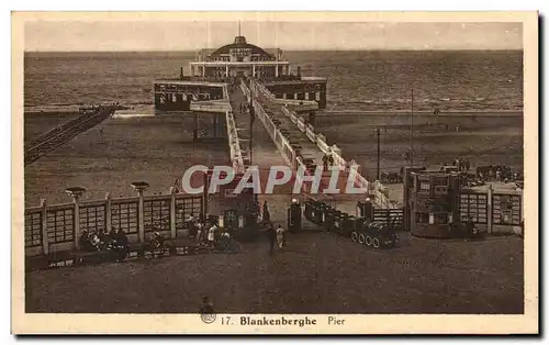 Belgium - Belgique - Belgien - Blankenberghe - Pier - Ansichtskarte AK