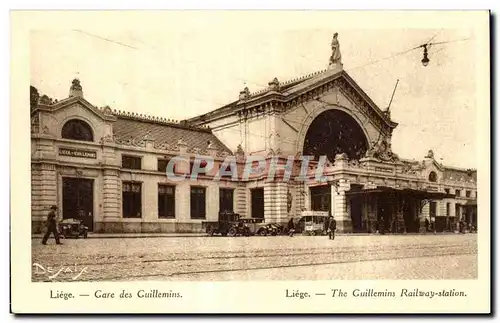 Belgium - Belgique - Belgien - Liege - Gare des Guillemins - Cartes postales