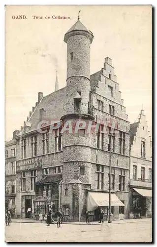 Belgium - Belgique - Belgien - Gand - Gent - Tour de Collation - Ansichtskarte AK