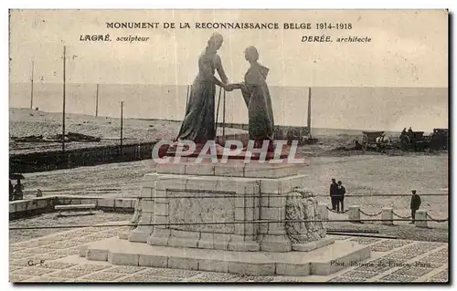 Belgium - Belgique - Belgien - Monument de la Reconnaissance Belge - Ansichtskarte AK