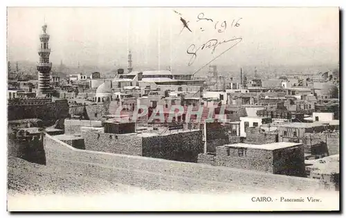 Afrique - Africa - Egypte - Egypt - Cairo - View Panoramic - Cartes postales