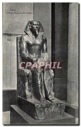 Afrique - Africa - Egypte - Egypt - Cairo - Le Musee - Roi Khepatan - Cartes postales