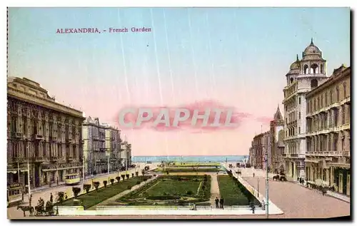 Afrique - Africa - Egypte - Egypt - Alexandria - French Garden - Cartes postales