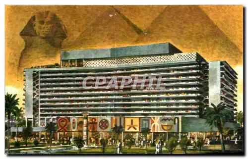 Moderne Karte Egypte Egypt Cairo Le Caire A Hilton Hotel