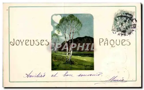 Cartes postales Fantaisie Paques Easter