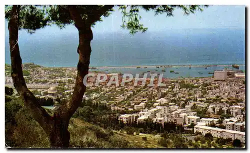 Israel - Haifa - Main view from Mt Carmel - Cartes postales