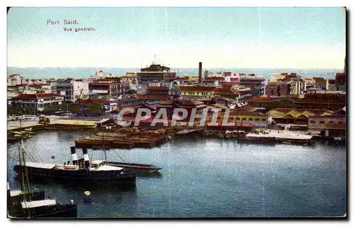 Afrique - Africa - Egypte - Egypt - Port Said - Vue Generale - Ansichtskarte AK
