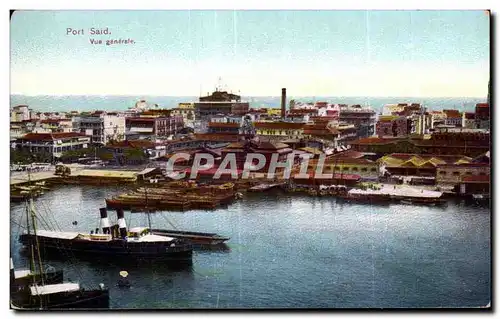 Afrique - Africa - Egypte - Egypt - Port Said - Vue Generale - Cartes postales