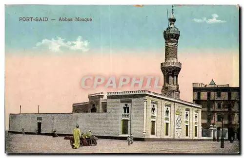 Cartes postales Egypt Egypte Port Said Abbas Mosque