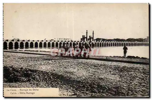 Cartes postales Egypt Egypte Le Caire Cairo Barrage du delta