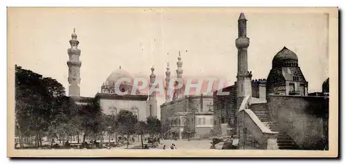 Ansichtskarte AK Egypt Egypte Le Caire La place Rouineleh et les mosquees