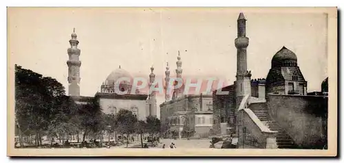 Cartes postales Egypt Egypte Le Caire La place Rouineleh et les mosquees