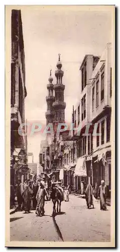 Cartes postales Egypt Egypte Le Caire Le Derb el ahmar