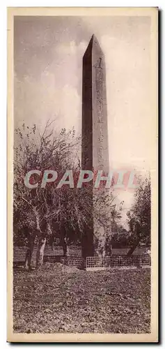 Ansichtskarte AK Egypt Egypte Heliopolis L obelisque