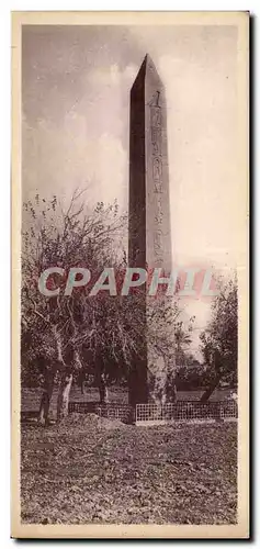 Cartes postales Egypt Egypte Heliopolis L obelisque